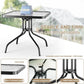 Outdoor Patio Dining Set with Metal Table and Chairs
