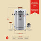 Stainless Steel Smoker Barrel Grill Portable Thermometer