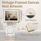 Framed Kitchen Wall Art 12x16 Charcoal Gray Botanicals