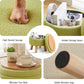 Storage Ottoman Round Footstool Velvet Modern Utility