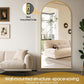 71x30Inch Arched Floor standing Mirror Goldtone Finish