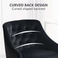 Black Velvet Office Chair 360 Swivel For Home Office-4
