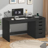 47 Inch Computer Desk With Multifunctional Storage-0