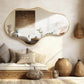 22X36 Irregular Wall Mirror Gold Aluminum Decorative