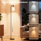 Dimmable Floor Lamp With Remote Three Color Temperatures-1