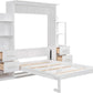 Full Murphy Wall Bed With Wardrobe Storage Solutions-4
