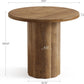 Circular Dining Table Thirty One Inch Sturdy Base Design