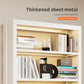 Industrial Five Tier Metal Bookcase Adjustable Shelves