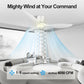 Integrated Lighting Reversible 52 Inch Ceiling Fan