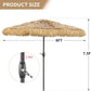 8ft Tiki Umbrella With UPF50 Ultraviolet Protection