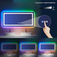 60x30 Inch RGB Dimmable LED Vanity Mirror Anti Fog Back lit