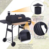 FortyEightInch Portable Charcoal Grill Offset Smoker