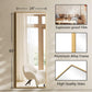 65 Inch Floor Mirror With Gold Frame