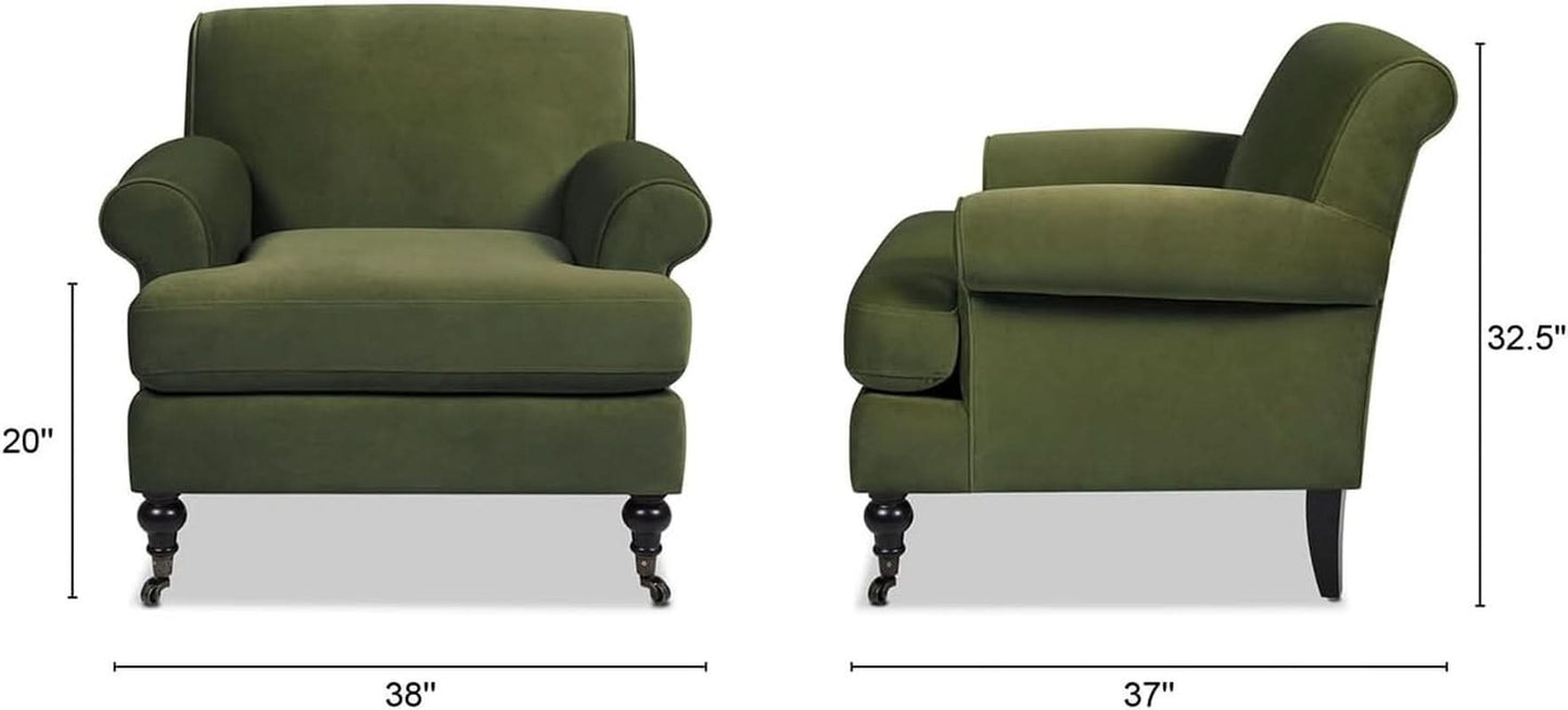 Large Upholstered Living Room Accent Chair Comfort