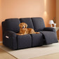 Dark Grey Premium Microfiber Recliner Stretchable Cover