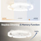 Twenty Four Inch Ceiling Fan With Dimmable Lights Remote