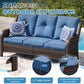 Outdoor Patio Furniture Set with Fire Pit Table-2