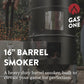 Gasone 16Inch Vertical Charcoal Smoker Grill Outdoor
