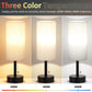 Bedside Table Lamps Set With ThreeColor Temperatures