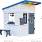 Wooden Playhouse With Rainbow Shade Interactive Kitchen
