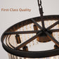 Elegant Black Chandelier TwentyInch Pendant Ceiling Light-3