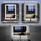 24x32Inch Front Backlit LED Vanity Mirror Dimmable-3
