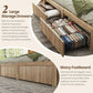 Queen Size Bed Frame With Premium Storage Solutions-3