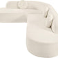 Extra Large Sectional Sofa with Elegant Curved Design
