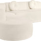 Extra Large Sectional Sofa with Elegant Curved Design