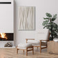 Beige Textured Wall Art 28 By 40 Inches Framed Masterpiece