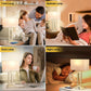 Lux urious Gold Table Lamps Fo rNight stand USBC Dimmable