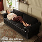 Queen Sleeper Sofa Bed Black Ergonomic Contemporary