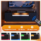 Black 58-Inch TV Console For Living Room Entertainment-3