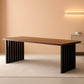 Tribesigns Industrial Dining Table 78 Inches Wooden