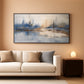 Blue Gray GalleryStandard Canvas Framed WallArt 20x40