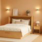 Oakwood Murphy Bed Cabinet With Integrated Charging