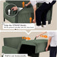 Forest Green Corduroy Convertible Sofa 47Inch Sleeper
