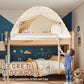 Golden Beige Premium Toddler Canopy Bed Tent Privacy