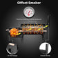 Charcoal Offset Smoker Grill With Professional Grade Space