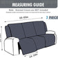Waterproof 3 Seater Deluxe Softtouch Sofa Slipcover