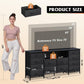 Twelve Drawer Dresser With Contemporary Led Lighting-2