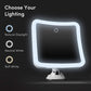 Rechargeable 10X Magnifying Mirror With LED Lights