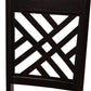 Caron Dark Brown Wood Dining Chairs Set Two Piece Collection