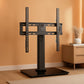 Universal Swivel TV Stand With Tempered Glass Base