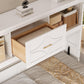 Twin Murphy Bed With Multi Compartmental Storage White