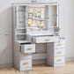 Elegant Customizable Vanity Desk With RGB Lighting