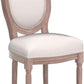 French Country Dining Chairs Set Of 4 With Carved Solid Wood Frames