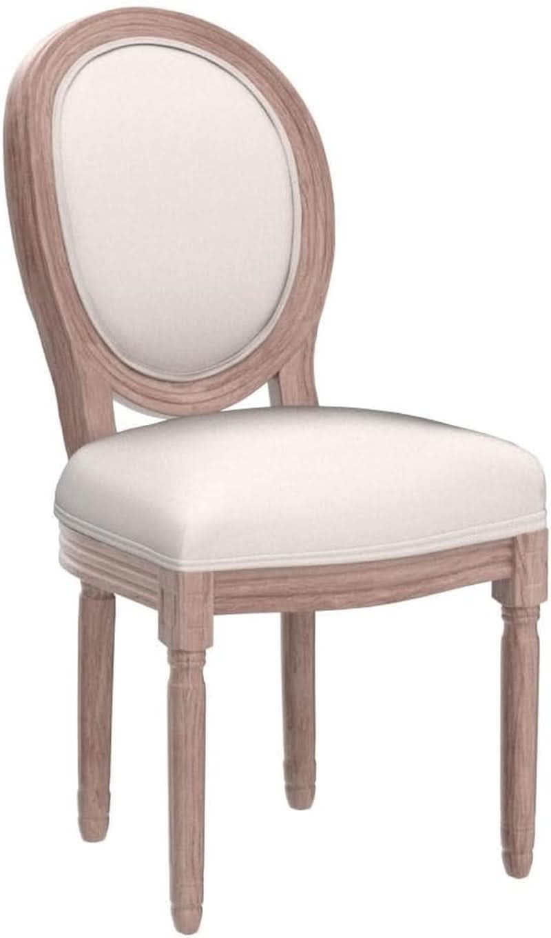 French Country Dining Chairs Set Of 4 With Carved Solid Wood Frames