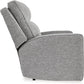Gray Power Recliner With Adjustable Comfort For Living Room