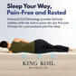 Queen Air Mattress With Integrated Pump Waterproof-3